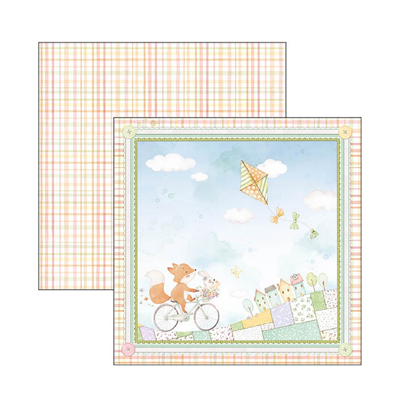 Ciao Bella Scrapbook papier My Tiny World 12x12