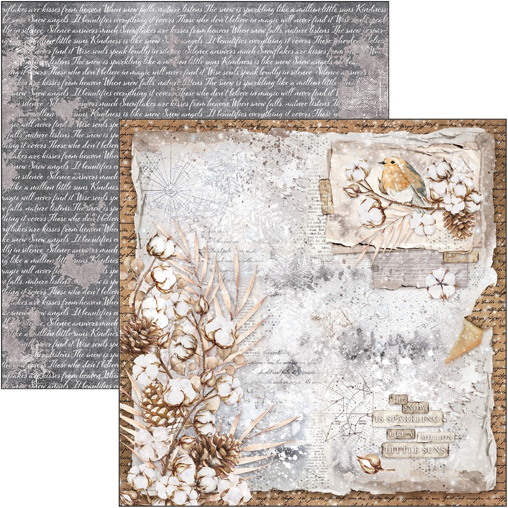 Ciao Bella Scrapbook papier Cozy Moments 8x8