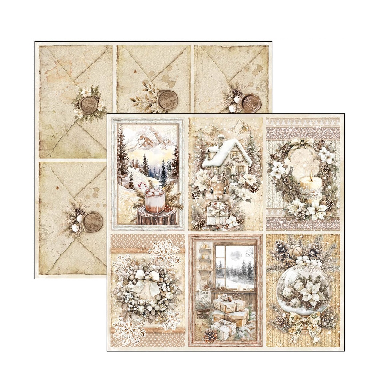 Ciao Bella Scrapbook papier Winter Season 8x8