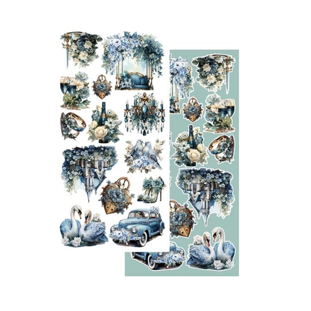 Alchemy of Art Scrapbook papier In Frosty Colors 6x12