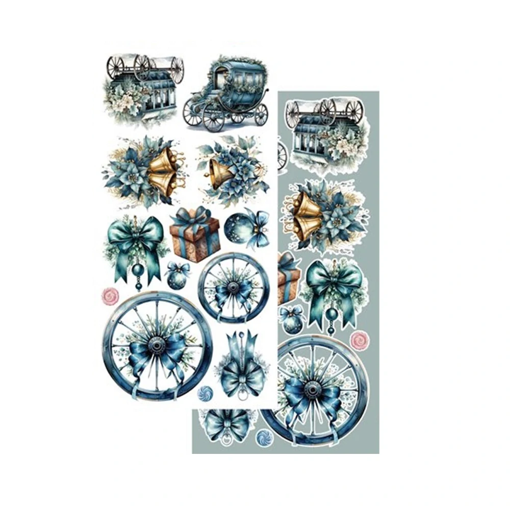 Alchemy of Art Scrapbook papier In Frosty Colors 6x12