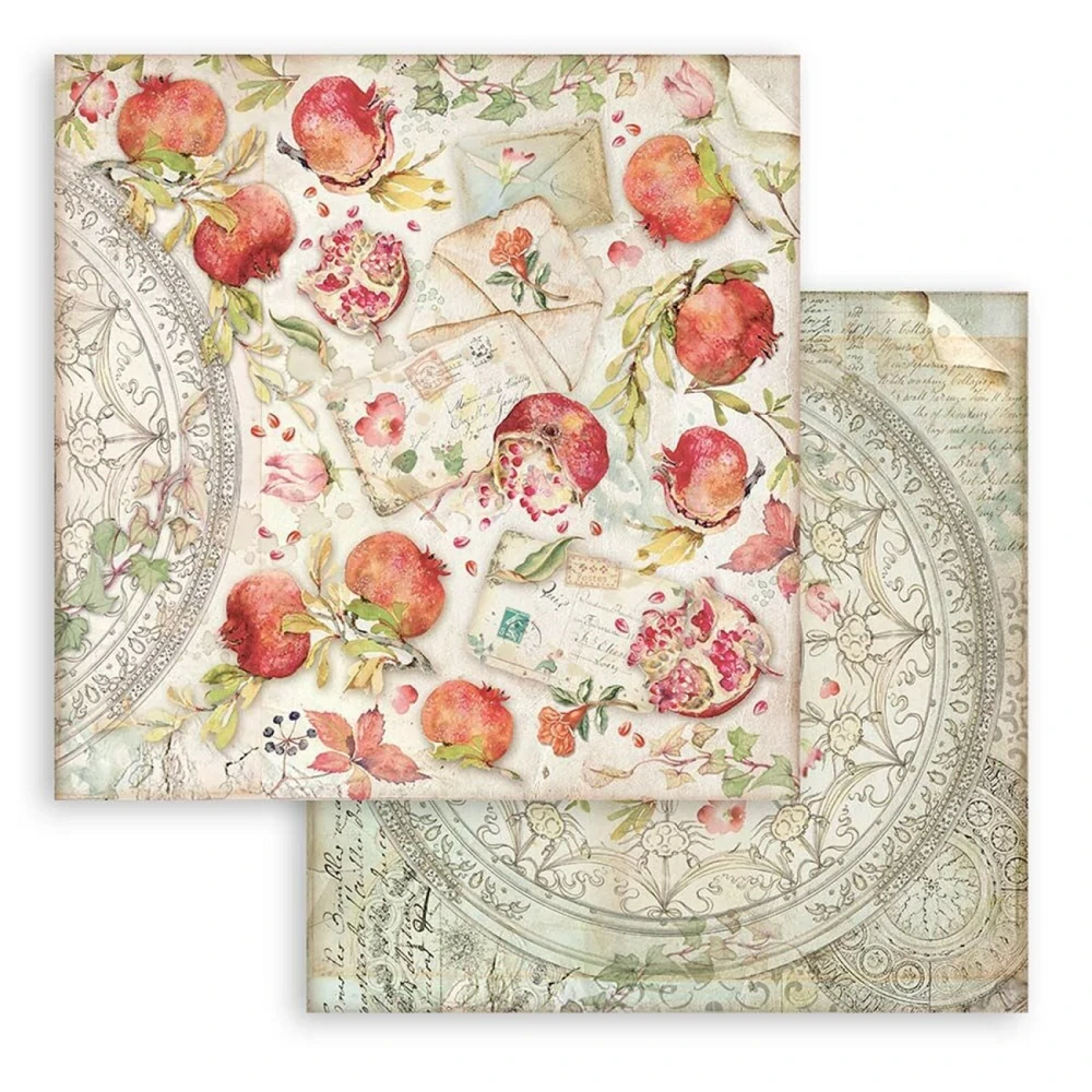 Stamperia Scrapbook papier – Casa Granada 8x8