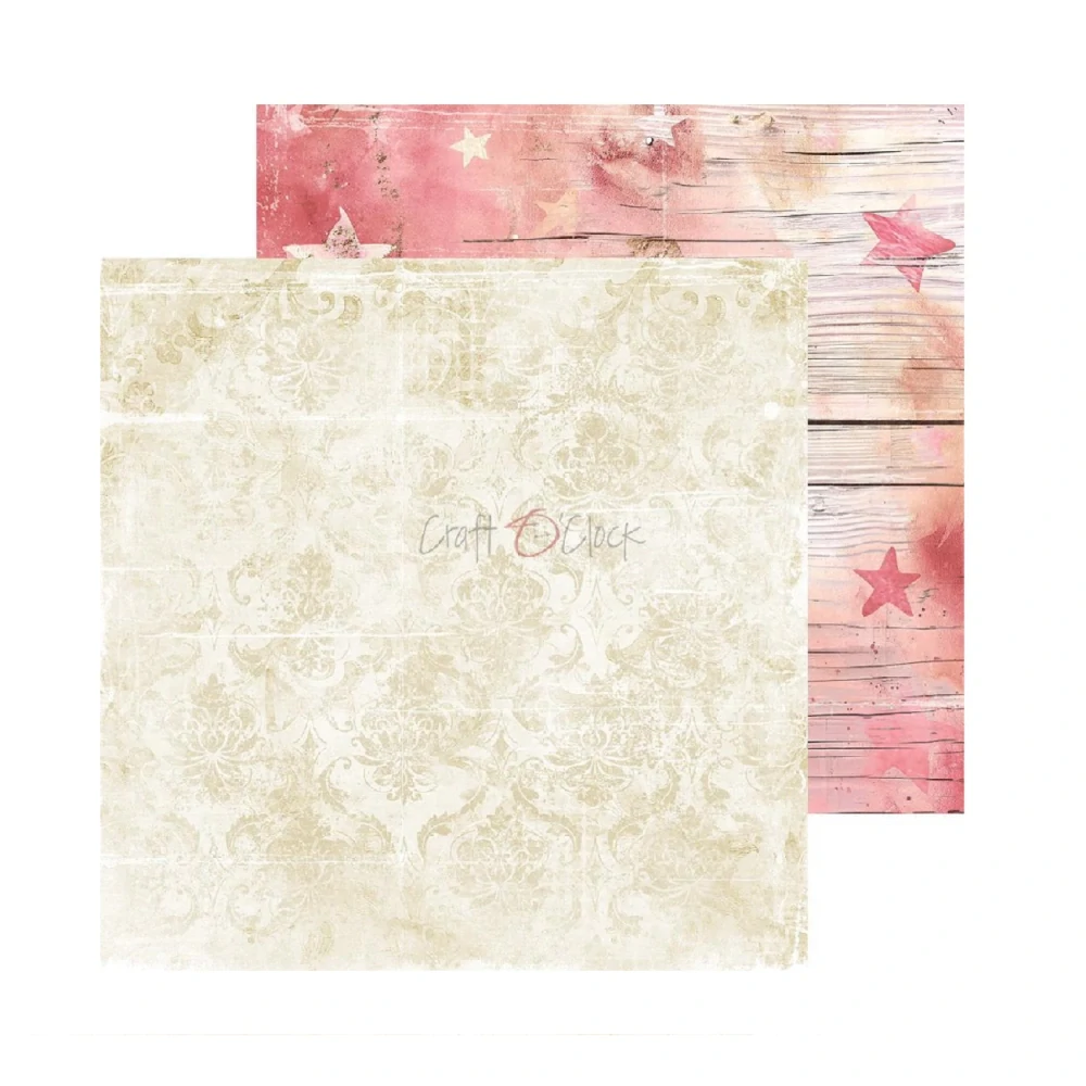 Craft O´ Clock Scrapbook papier - Girl & Curl Basic 8x8 