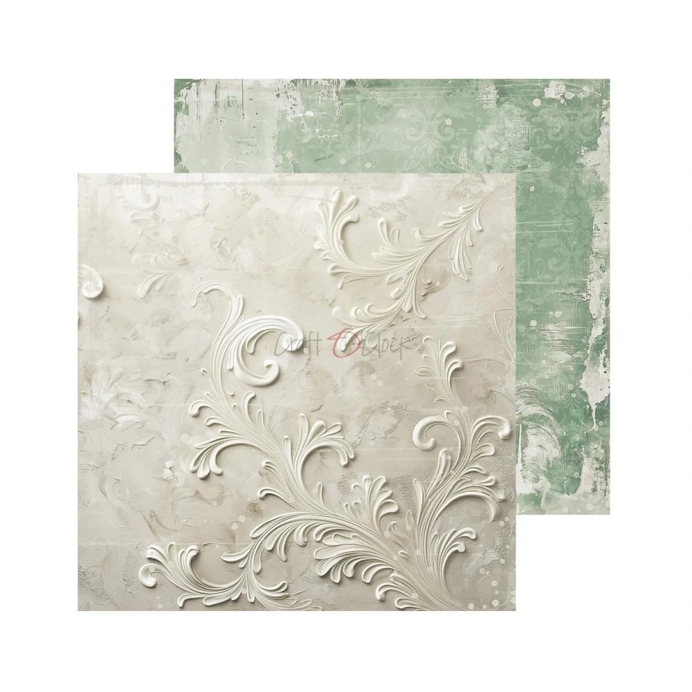 Craft O´ Clock Scrapbook papier - Cherished Memories Mix 8x8