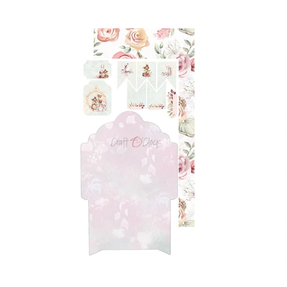Craft O´ Clock Scrapbook papier - Princess Adventures 6x12 Junk Journal