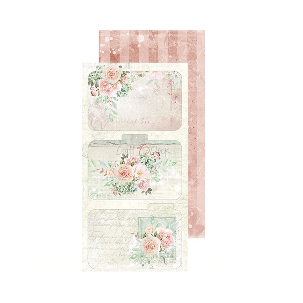 Craft O´ Clock Scrapbook papier - Hello Beauty  6x12 