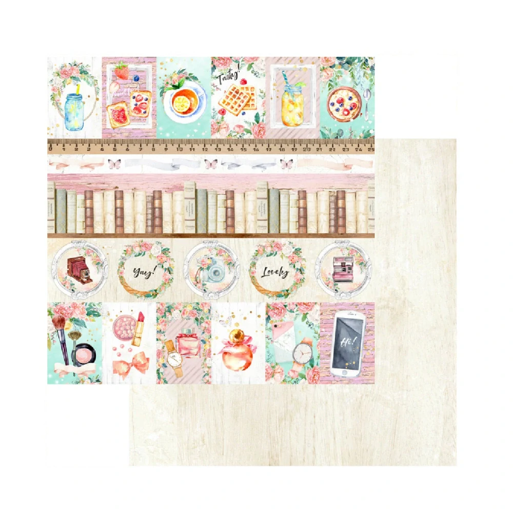Memory Place Scrapbook papier Happy Place 6x6