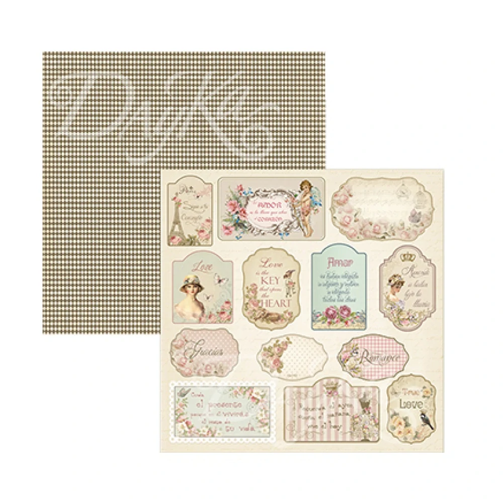 Dayka Scrapbook papier Vintage 12x12