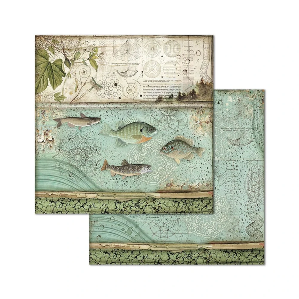 Stamperia Scrapbook papier – Forest 8x8