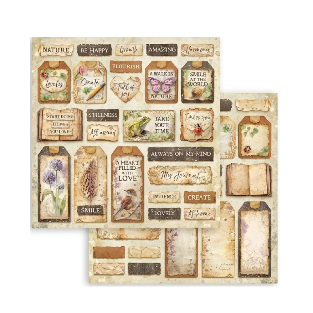 Stamperia Scrapbook papier – All Around 8x8