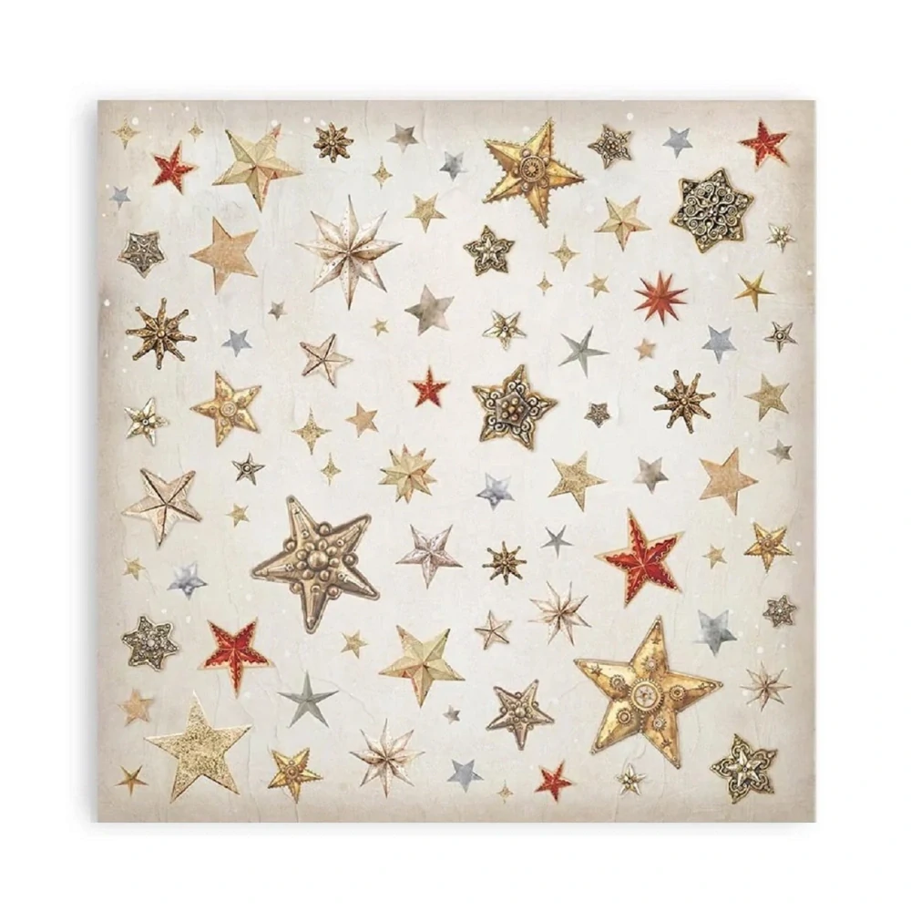 Stamperia Scrapbook papier – Christmas 8x8