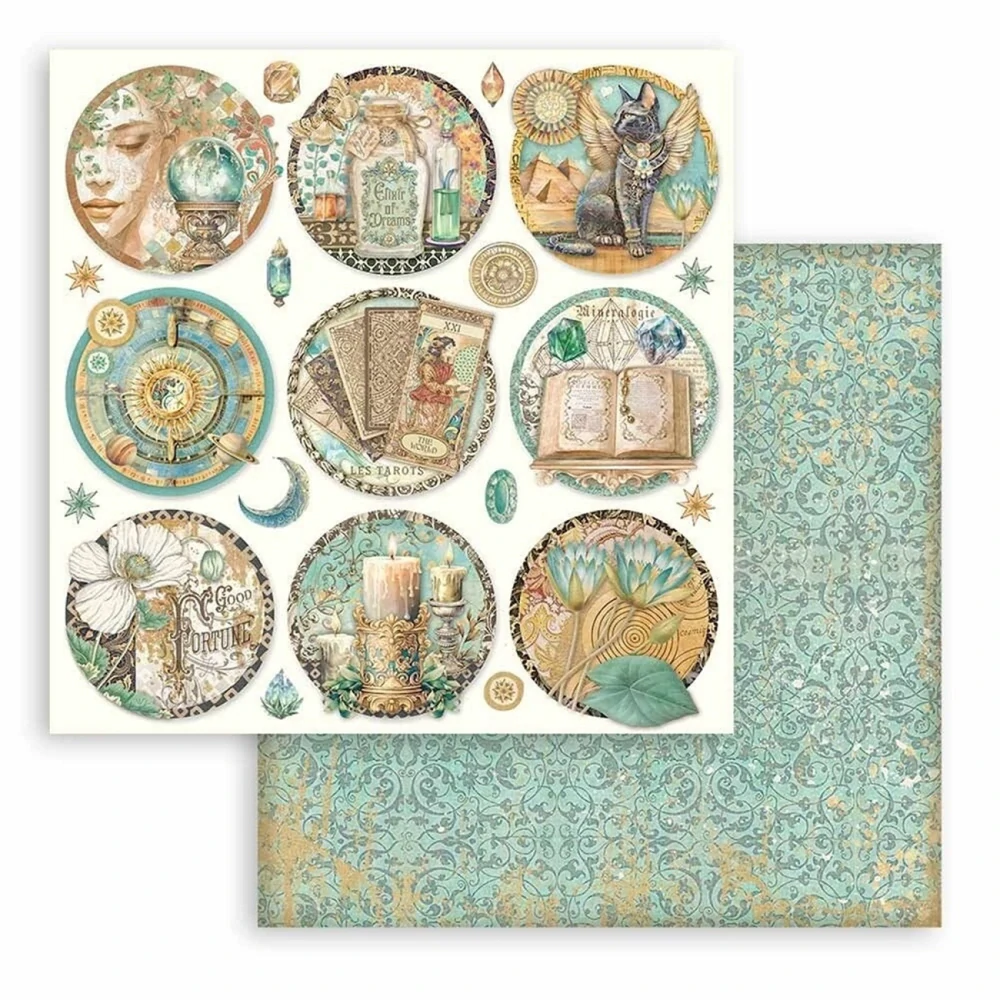 Stamperia Scrapbook papier – Fortune 12x12