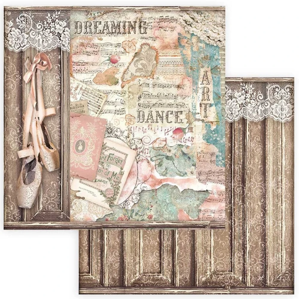 Stamperia Scrapbook papier – Passion 12x12