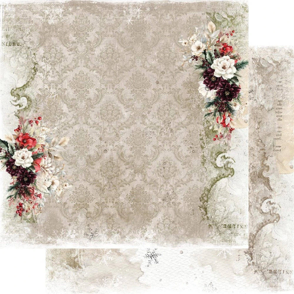 Alchemy of Art Scrapbook papier Wonderful Christmas Time 12x12