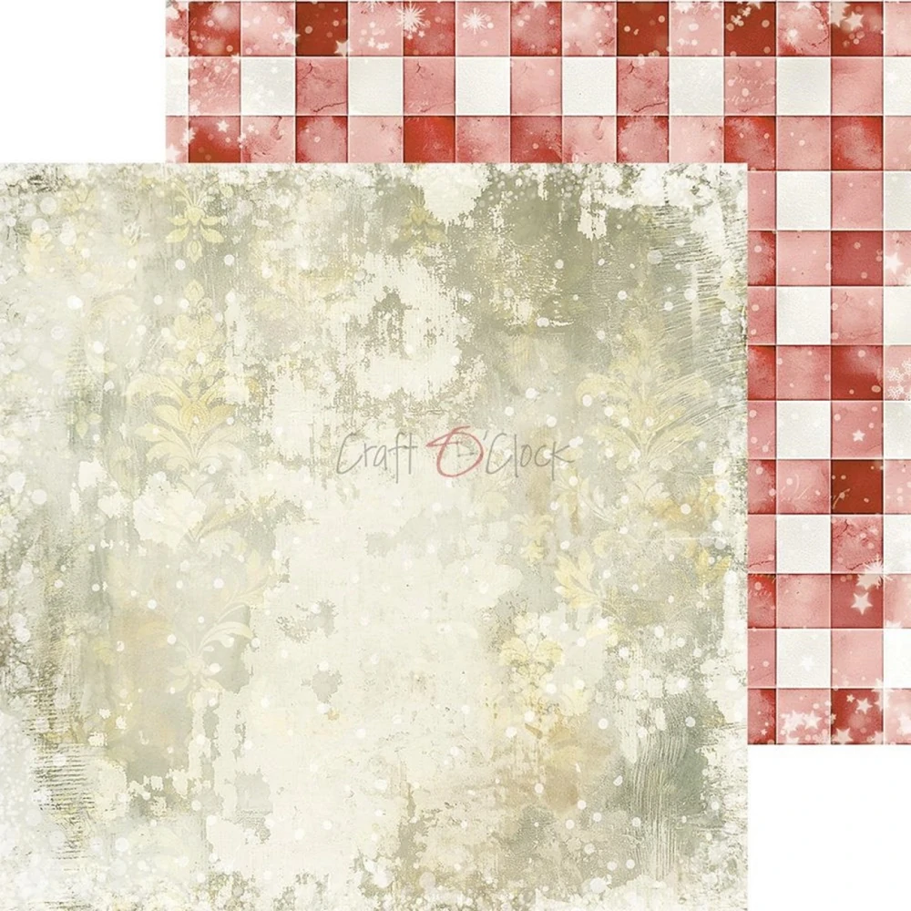 Craft O´ Clock Scrapbook papier - Christmas Everywhere 8x8 Mix