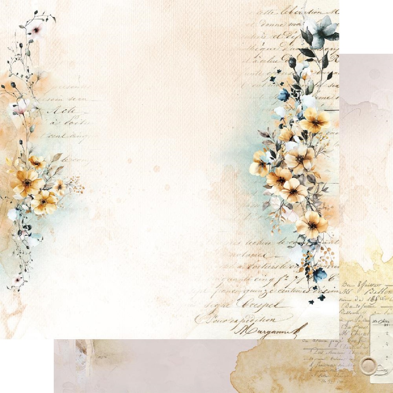 Alchemy of Art Scrapbook papier In the Morning 12x12