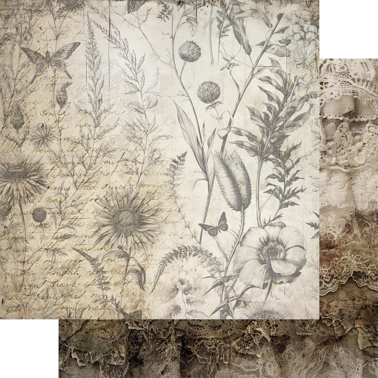 Alchemy of Art Scrapbook papier Natural Beauty 12x12