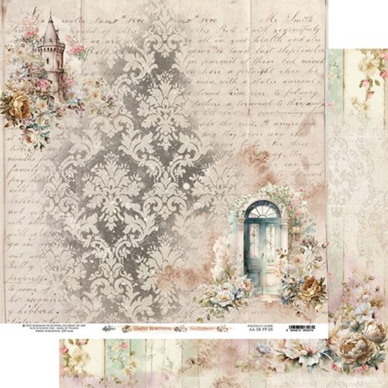 Alchemy of Art Scrapbook papier Simple Beautiful 12x12
