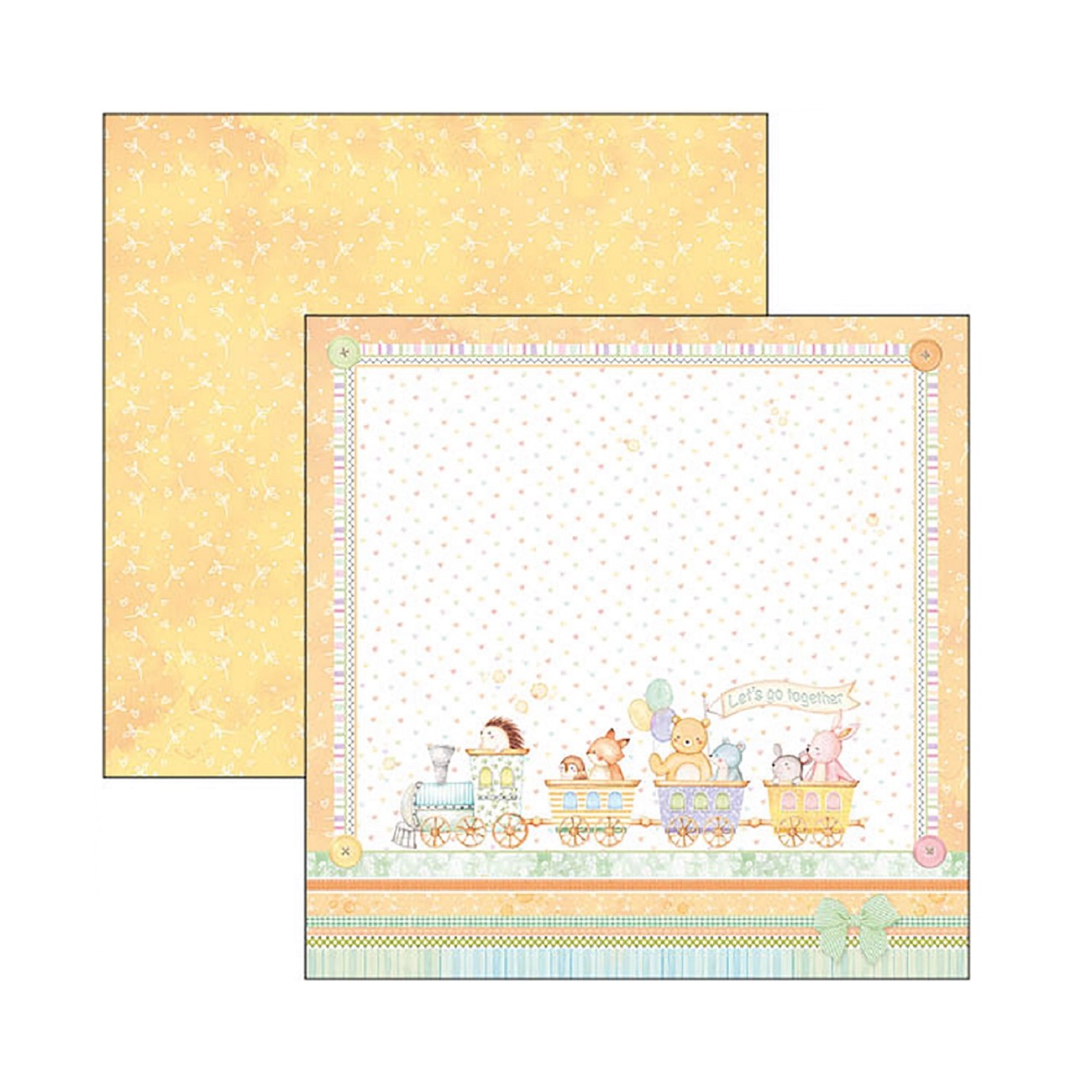 Ciao Bella Scrapbook papier My Tiny World 12x12