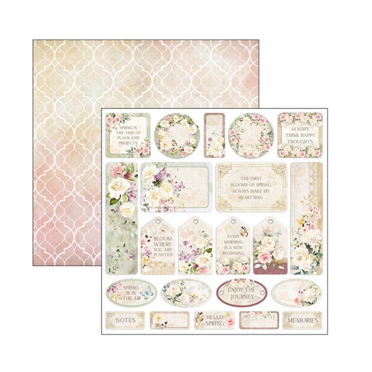 Ciao Bella Scrapbook papier Blooming 12x12