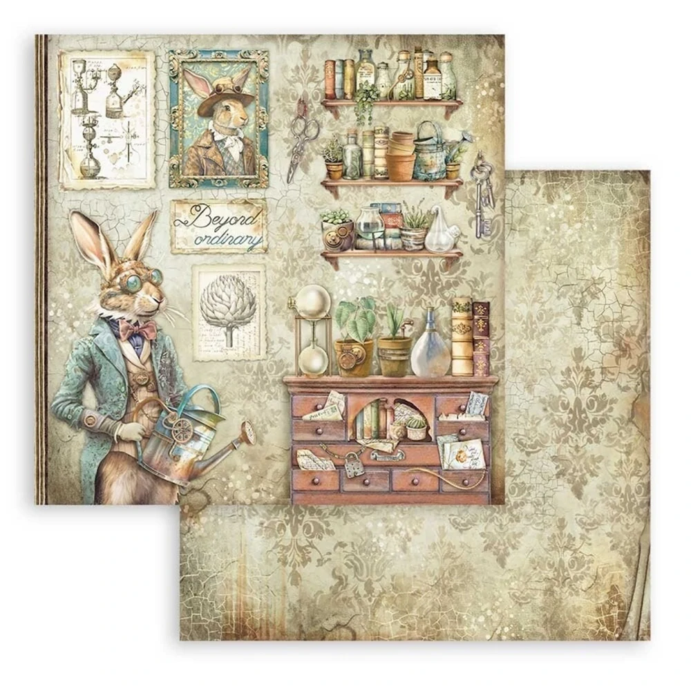 Stamperia Scrapbook papier – Alterego 8x8