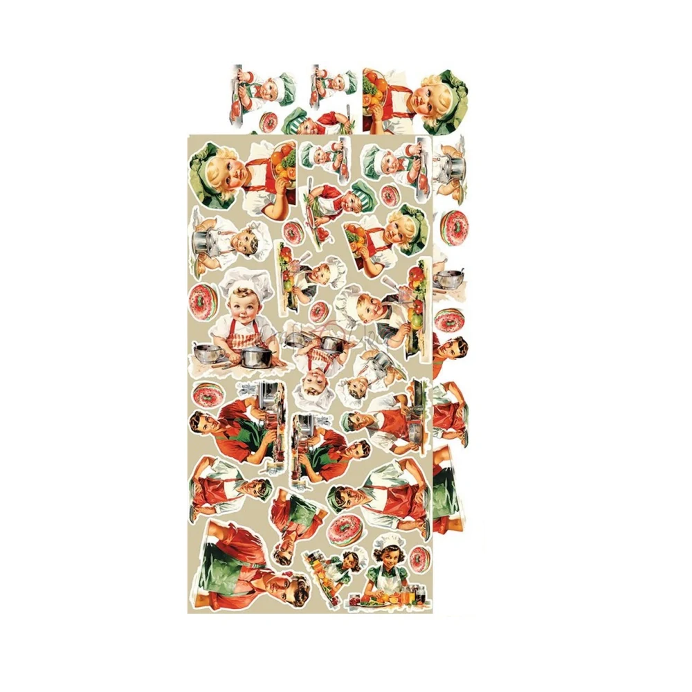 Craft O´ Clock Scrapbook papier - Kitchen Mode 6x12