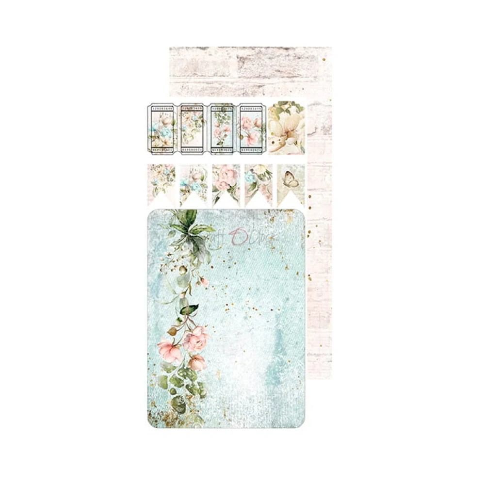  Scrapbook papier - Scent of Nostalgia 6x12 - Craft O´ Clock