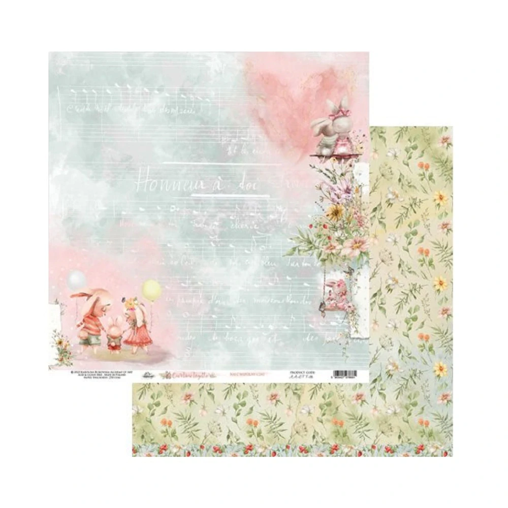 Alchemy of Art Scrapbook papier Our Time Together 8x8