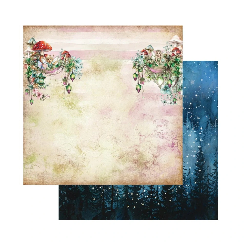 Alchemy of Art Scrapbook papier The World of Fairies 8x8