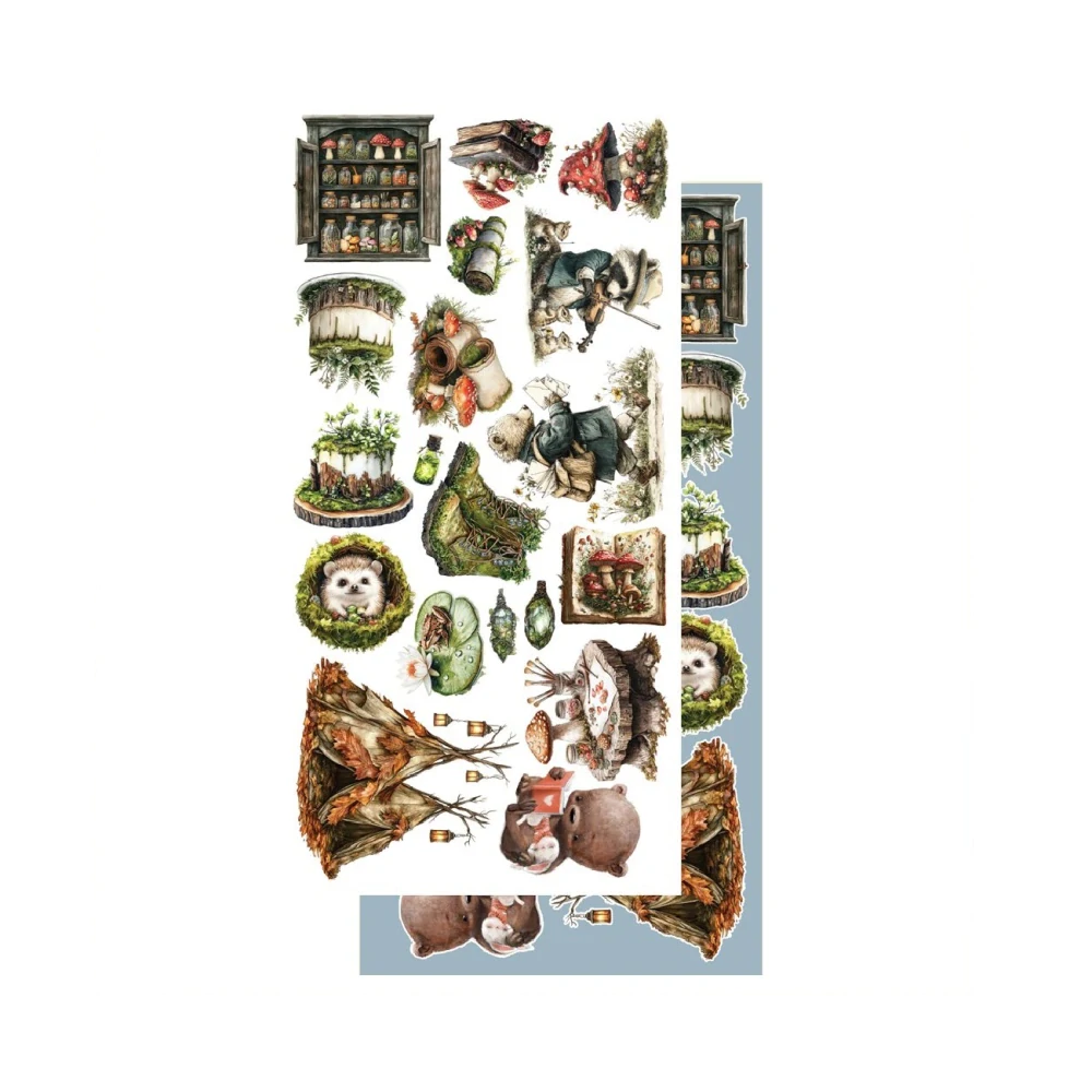 Alchemy of Art Scrapbook papier Friends of the Forest 6x12