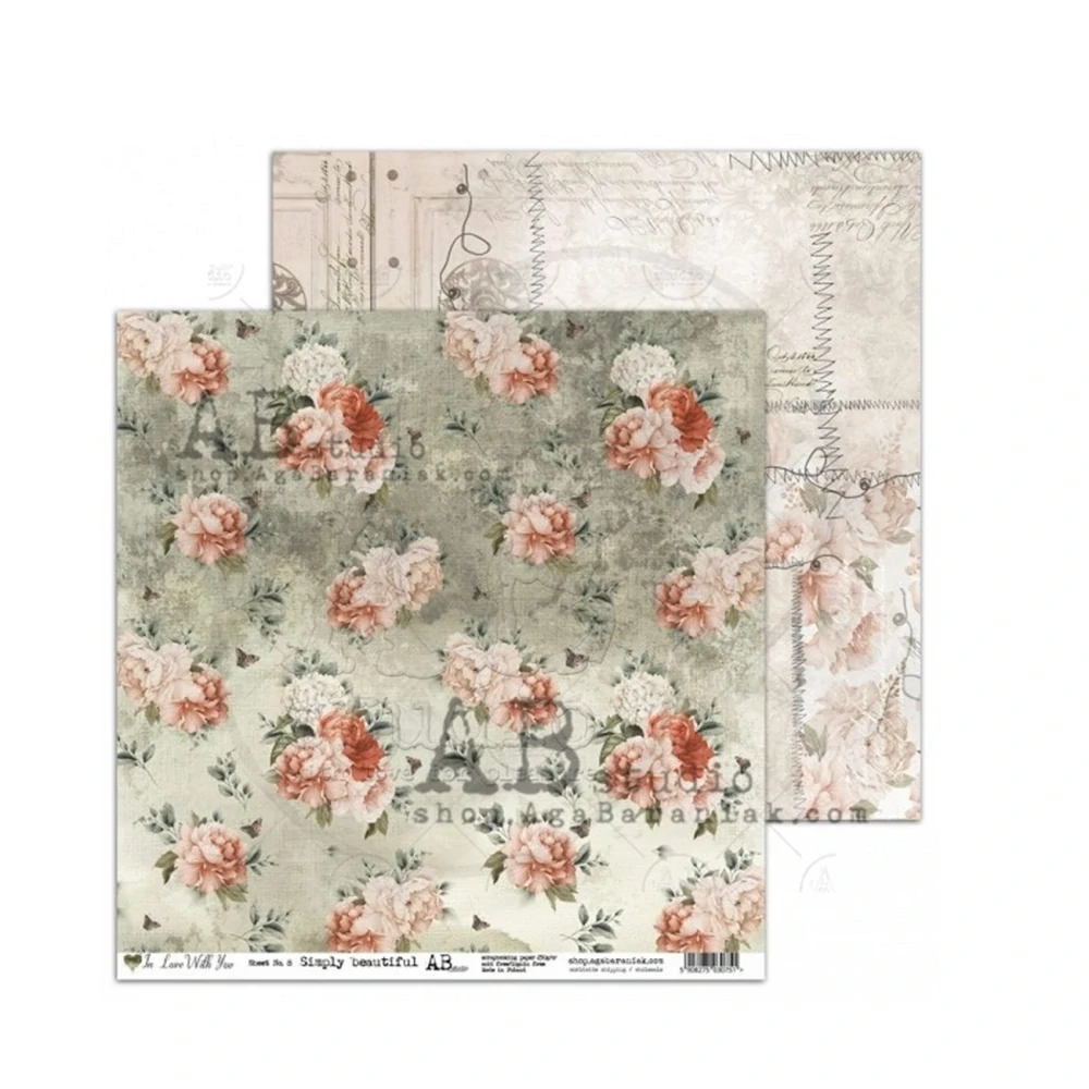 AB studio Scrapbook papier In Love With You 12x12