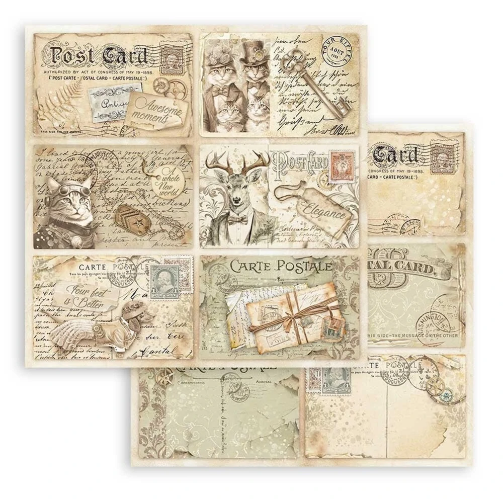 Stamperia Scrapbook papier – Alterego 12x12