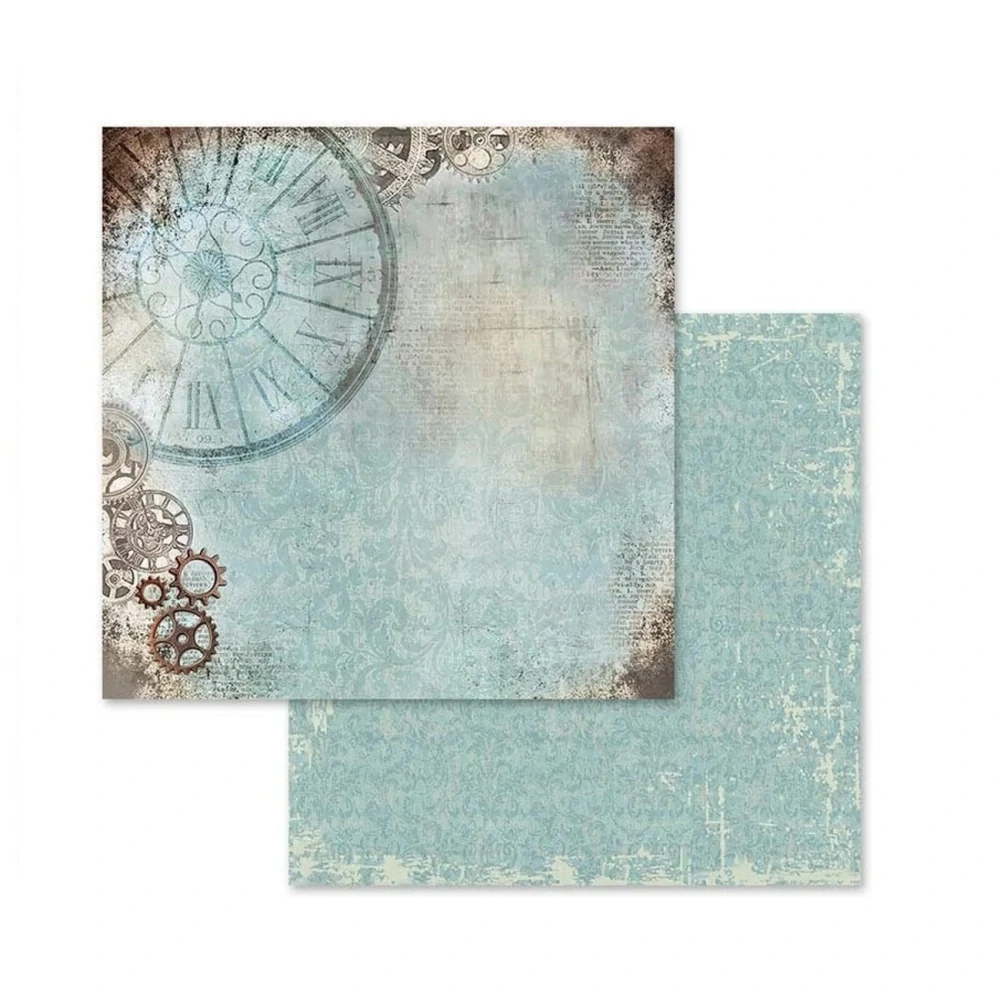 Stamperia Scrapbook papier – Clockwise 12x12