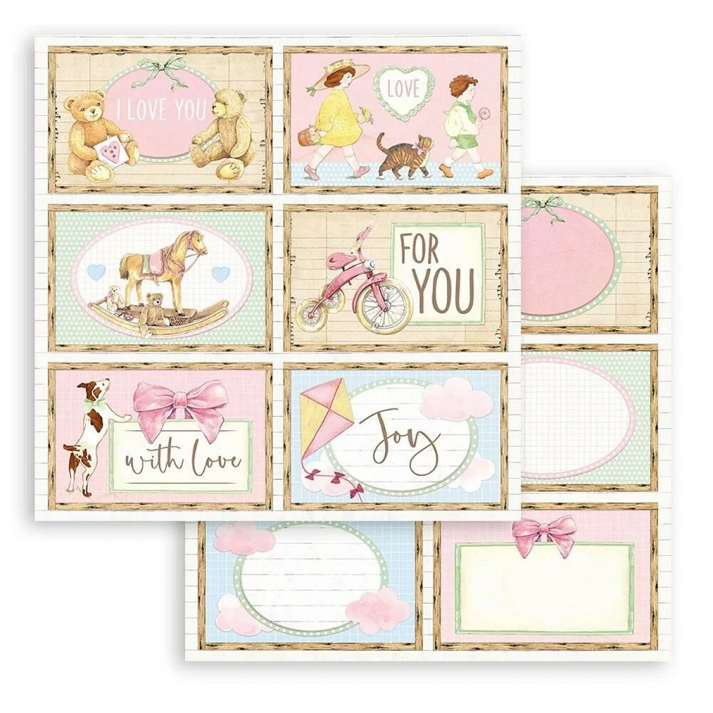 Stamperia Scrapbook papier – Daydream 12x12