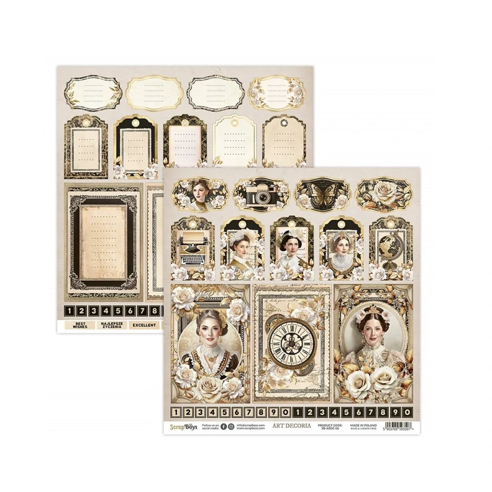 Scrapboys Scrapbook papier Art Decoria 12x12