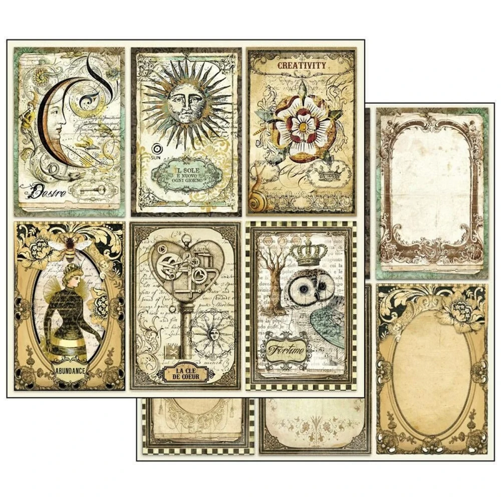 Stamperia Scrapbook papier – Alchemy 12x12