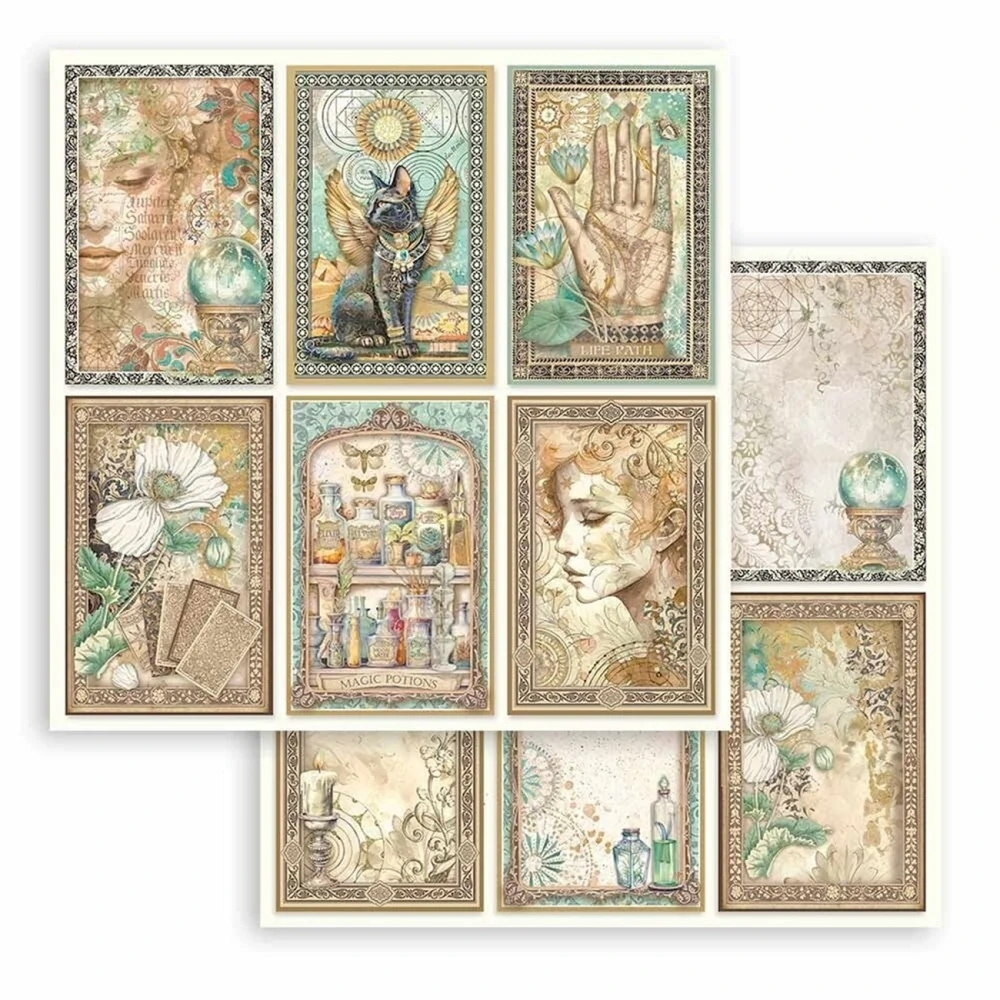 Stamperia Scrapbook papier – Fortune 12x12
