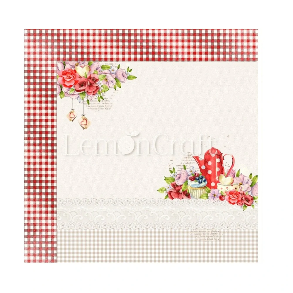 Lemoncraft Scrapbook papier Delicious 12x12