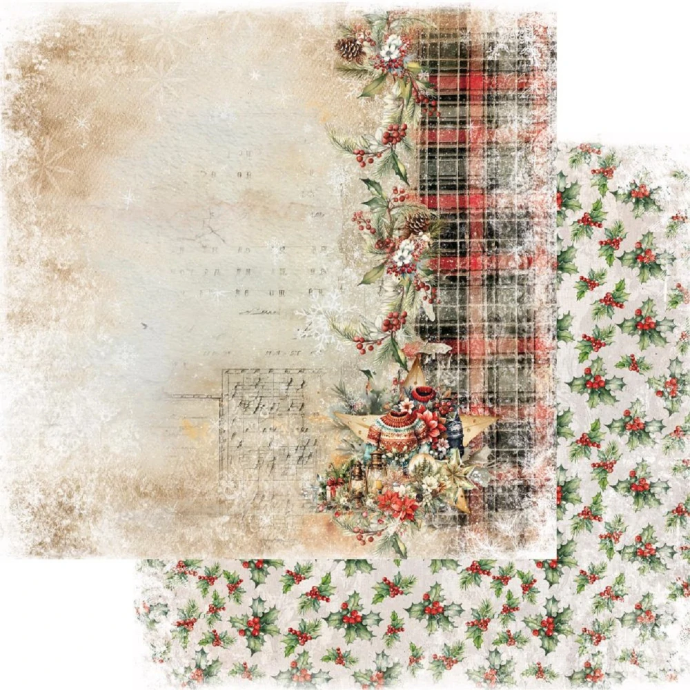 Alchemy of Art Scrapbook papier Ho, Ho, Ho 12x12