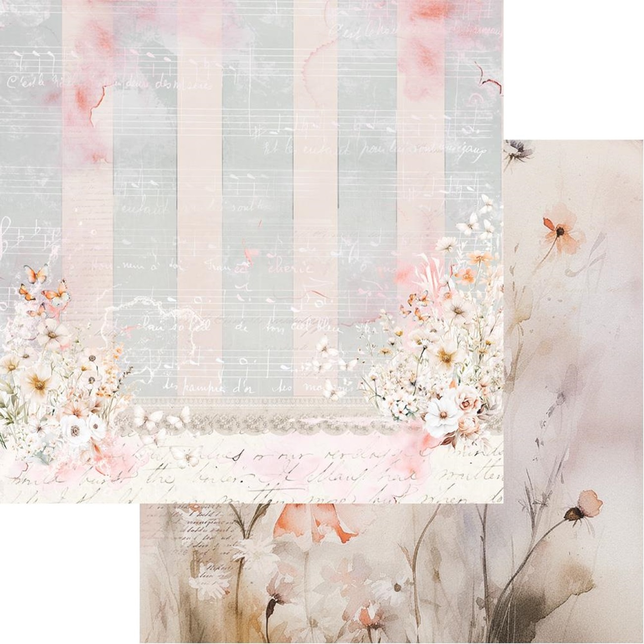 Alchemy of Art Scrapbook papier Soul of Spring 12x12