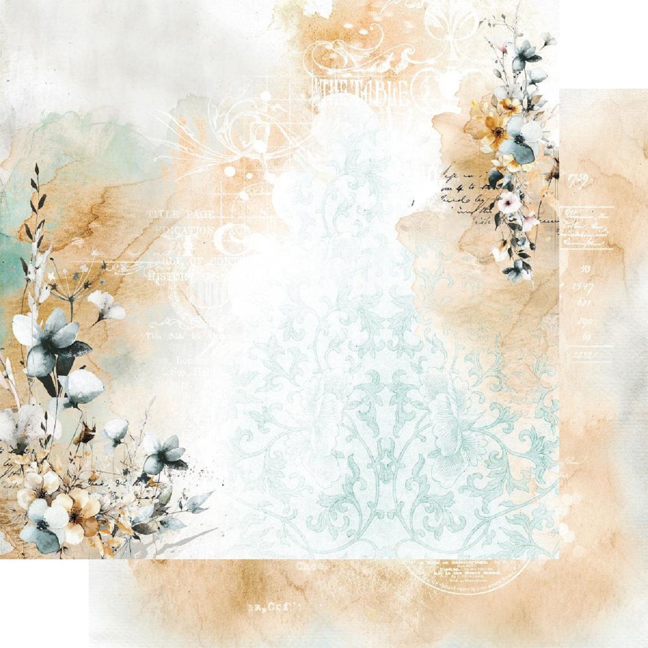 Alchemy of Art Scrapbook papier In the Morning 12x12
