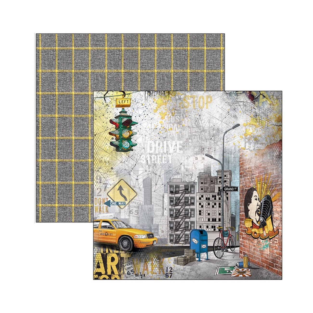 Ciao Bella Scrapbook papier Hipster 12x12