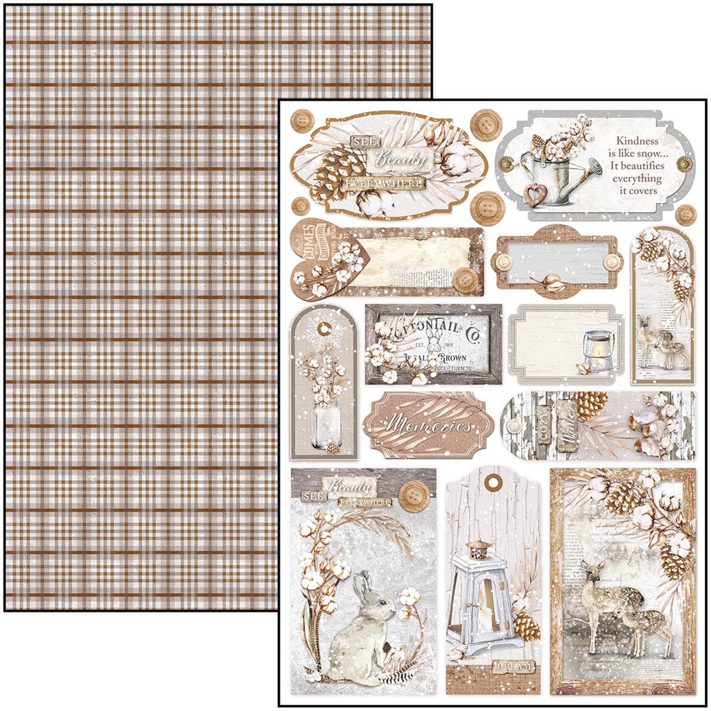Ciao Bella Scrapbook papier Cozy Moments A4