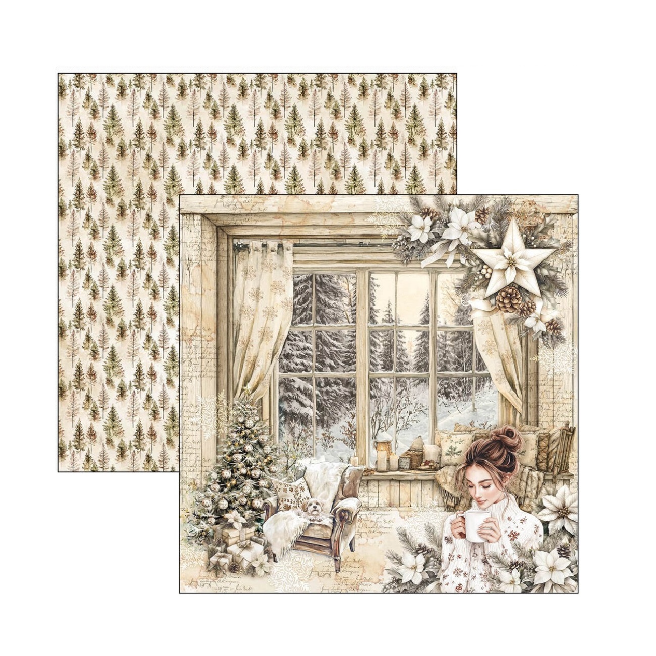 Ciao Bella Scrapbook papier Winter Season 8x8