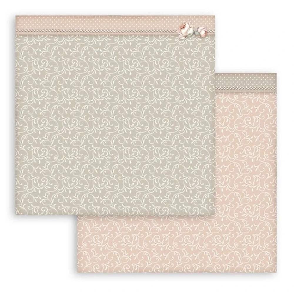 Stamperia Scrapbook papier – You and Me Backgrounds 12x12
