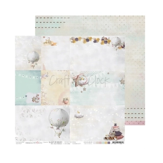Craft O´ Clock Scrapbook papier - CC-PL-SD-F9  12x12 