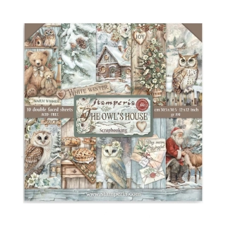 Stamperia The Owl's House scrapbook papier 12x12