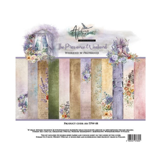Alchemy of Art Scrapbook papier The Provence Weekend 12x12