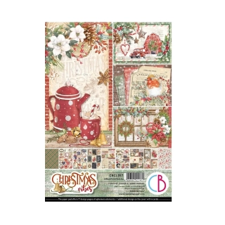 Ciao Bella Scrapbook papier Christmas vibes A4