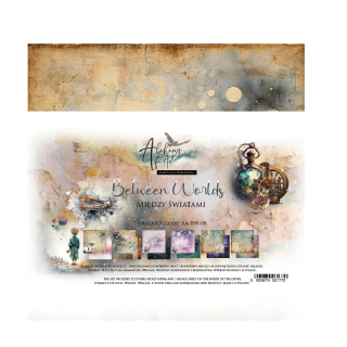 Alchemy of Art Scrapbook papier Between Worlds 8x8
